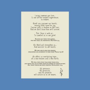 God Sustains Us As We Mourn