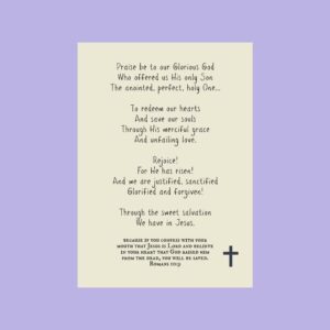 Easter Card for Christians